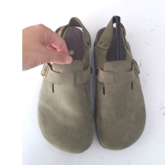 Birkenstock Tokio clog dupes these are the closest I've ever seen Earth green 39 - Picture 2 of 6